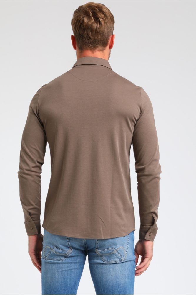 PREMIUM OVERHEMD 333510 DEEP TAUPE